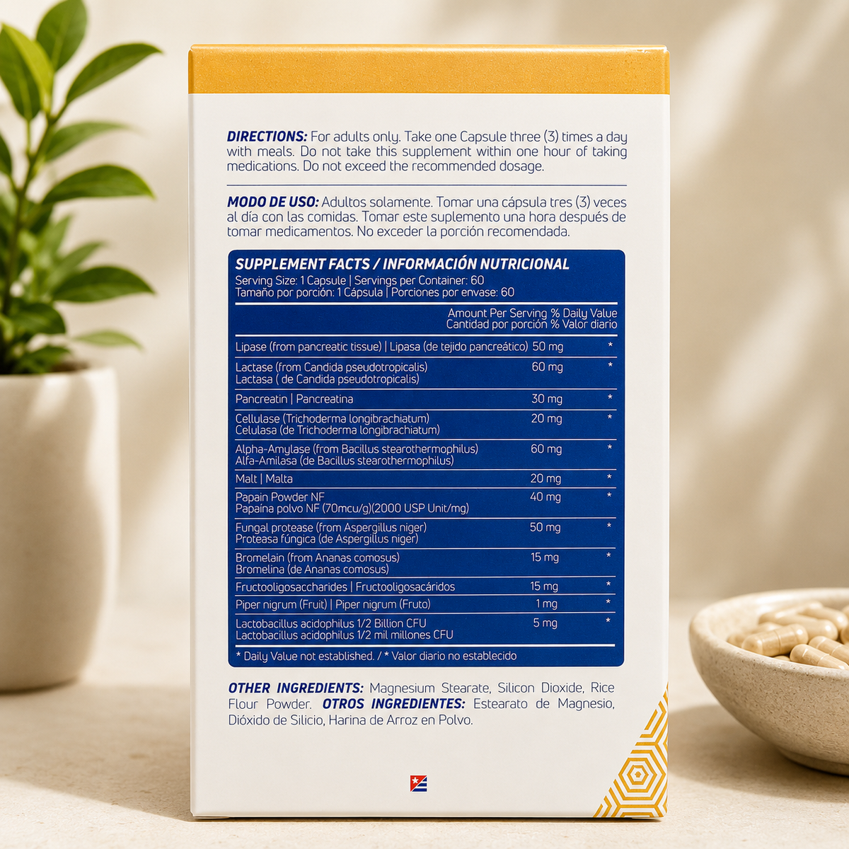 Digezimes – Enzimas Digestivas + Probióticos – 60 Cápsulas